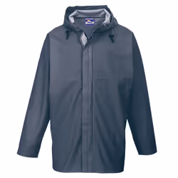 Portwest Sealtex Ocean Jacket Rain Coat Hardwearing Welded Seams Workwear Outdoors S250 - Navy, M