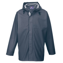 Portwest Sealtex Ocean Jacket Rain Coat Hardwearing Welded Seams Workwear Outdoors S250 - Navy, M