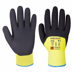 Portwest Arctic Winter Glove - Yellow, M