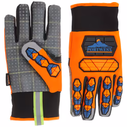 Portwest Aqua-Seal Pro Glove, Size: XL, Colour: Orange/Blue, A726O4RXL
