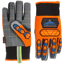 Portwest Aqua-Seal Pro Glove, Size: XL, Colour: Orange/Blue, A726O4RXL