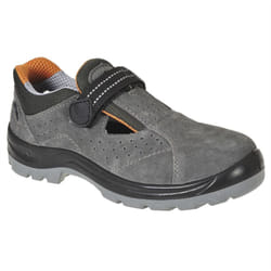 Portwest Steelite Obra Safety Sandal - Grey, UK 5