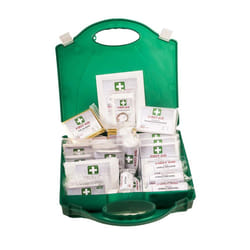 Workplace First Aid Kit 100 , Color:Green, Size:35cm x 33cm x 9.5cm , FA12GNR