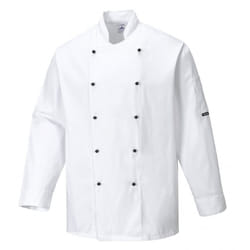 Portwest Somerset Chefs Jacket Colour: White, Size: 4XL