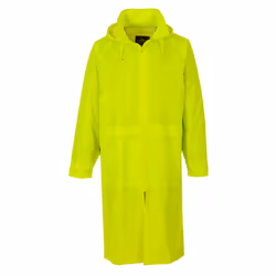 Portwest Classic Adult Rain Coat - Yellow, XL