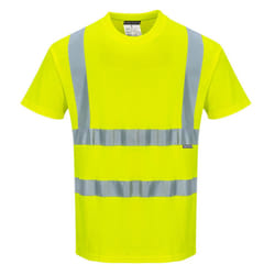 Portwest Cotton Comfort T-Shirt - Yellow, S