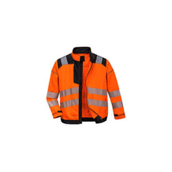 PW3 Hi-Vis Work Jacket - Orange, XL