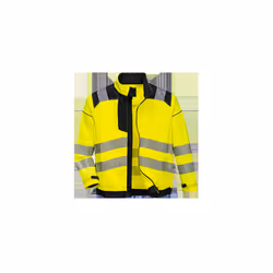 PW3 Hi-Vis Work Jacket - Yellow, Large