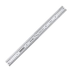 150mm/6" Flexible Rustless Rule Square End