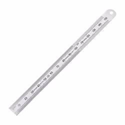 150mm Flexible Rustless Rule Round End