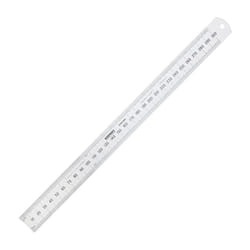 300mm Rigid Rustless Rule Round End