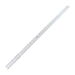 600mm/24" Rigid Rustless Rule Round End