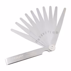 4" 10 Blade Metric Feeler Gauge