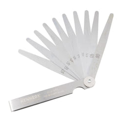 4" 10 Blade Metric Feeler Gauge