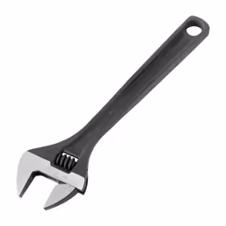 Adjustable Spanner, Steel, 12in./300mm Length, 38mm Jaw Capacity
