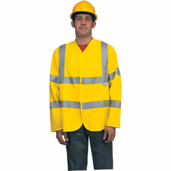 TUFFSAFE TFF9624414E, Jacket, Yellow, 2XL, Polyester, 400 g/m², Directive 89/686/EEC EN ISO 20471:2013 Class 2 EN ISO 20471:2 ...