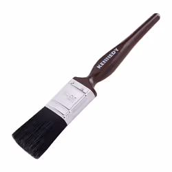 Flat Paint Brush, Natural Bristle, 1 1/2in