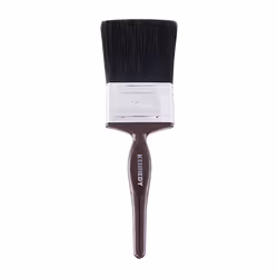 Flat Paint Brush, Natural Bristle, 3in