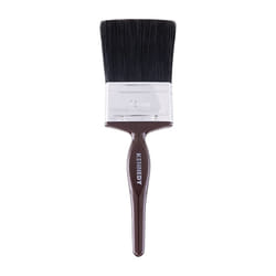Flat Paint Brush, Natural Bristle, 3in