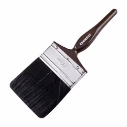 Flat Paint Brush, Natural Bristle, 4in