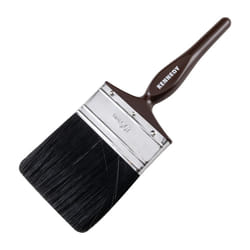 Flat Paint Brush, Natural Bristle, 4in