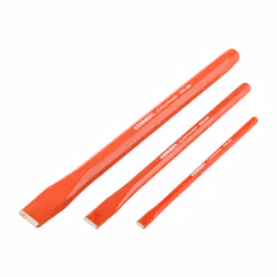 6" x 1/4", 8" x 1/2", 10" x 3/4" Cold Chisel Set