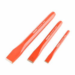 6" x 1/2", 8" x 3/4", 10" x 1" Cold Chisel Set