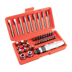 40-Piece Impact Driver Set 1/2" Square Drive