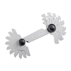 20 Blade Screw Pitch Gauge 60 Degrees Metric
