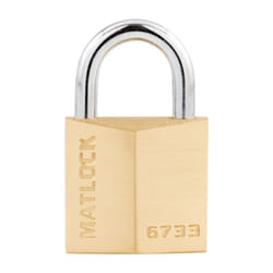 Brass Key Padlock - 30mm