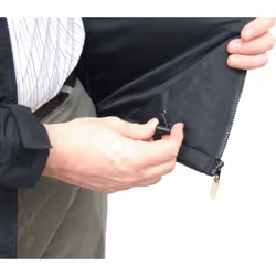 TUFFSAFE SSJBLXL work clothing Jacket Black, Grey
