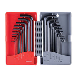 Combination Long Arm B/Ptmm/Af Hex Key Set 20 Piece