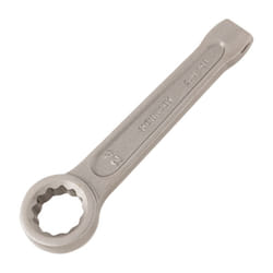 Metric Ring Slogging Spanner, Chrome Satin Hardened Steel, 24mm