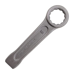 Metric Ring Slogging Spanner, Chrome Satin Hardened Steel, 75mm
