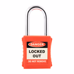 Safety Lockout Red Key Padlock - 20mm