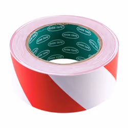 50mm Red & White Hazard Marking Tape