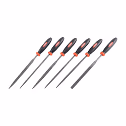14CM (5.1/2") Cut 2 Assorted Needle File Set-6Pce