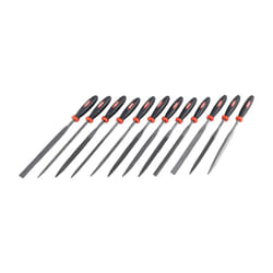 160MM (6.1/2") 12 Piece Second Cut Assorted Needle File Set