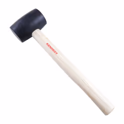 Wood Shaft 8oz Rubber Mallet