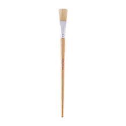 Flat Fitch Brush, Natural Bristle, No.12