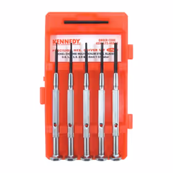 5-Piece 0.9-2.5mm Hexagon Screwdriver Set