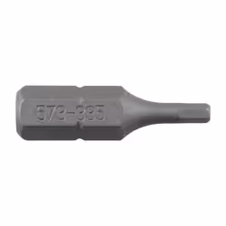 3/32" x 25mm Screwdriver Bit 1/4" Hex