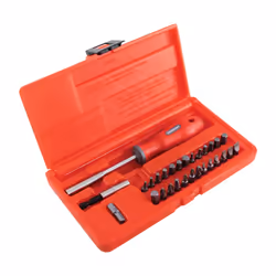 29-Piece Engineers Screwdriver Bit Set