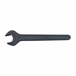 Metric Open Ended Spanner, Single End, Vanadium Steel, 11mm