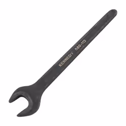 Metric Open Ended Spanner, Single End, Vanadium Steel, 13mm