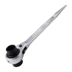 Bi-hexagon Ratchet Podger Spanner, Chrome Vanadium Steel, mm Length, 13mm x 17mm