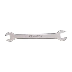 BA Open Ended Spanner, Double End, Chrome Vanadium Steel, 0BA x 2BA