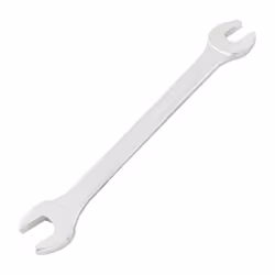 Metric Open Ended Spanner, Double End, Chrome Vanadium Steel, 4mm x 5mm