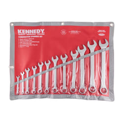 Imperial Combination Spanner Set, 1/4 - 1in., Set of 12