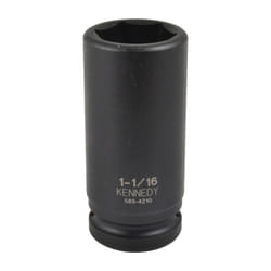 1" A/F Deep Impact Socket 3/4" Square Drive